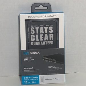Speck Persidio Stay Clear iPhone 11 Pro Phone Case